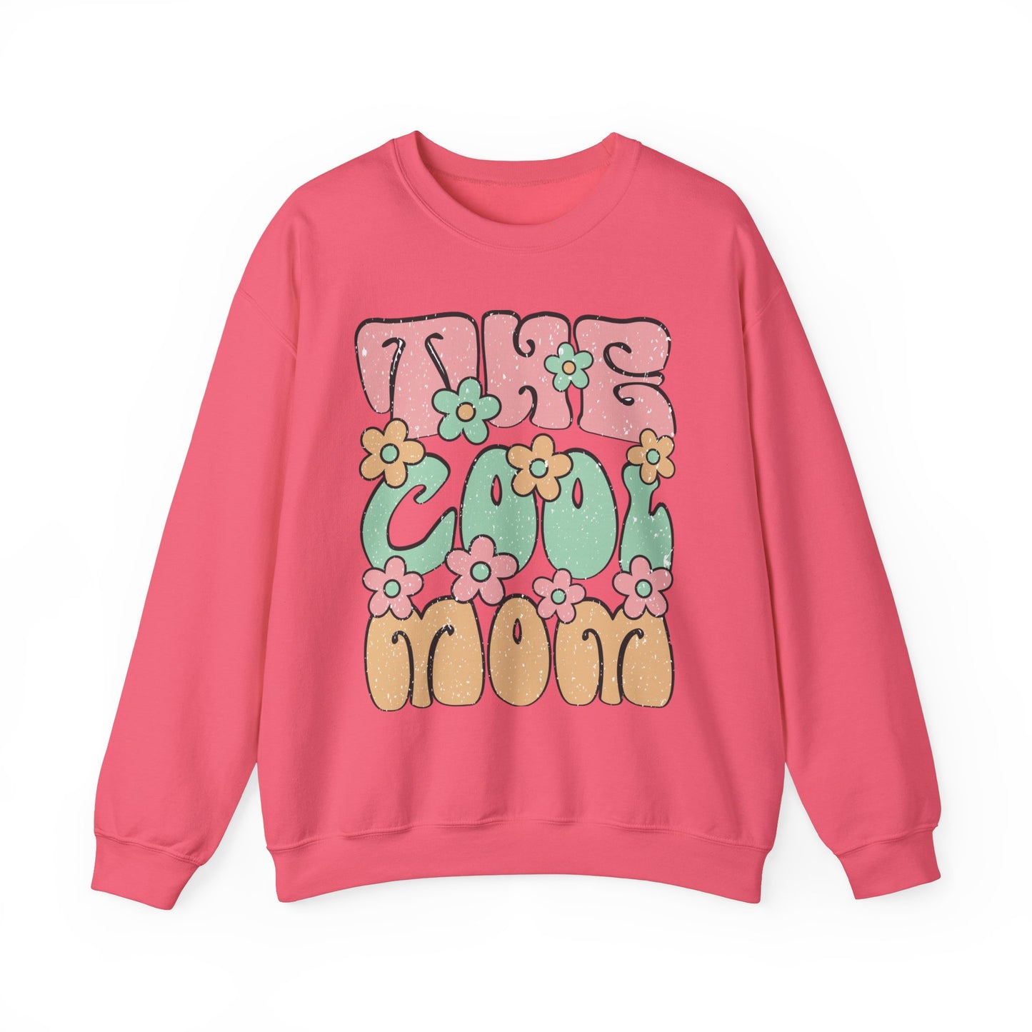 The Cool Mood Floral Graphic Unisex Crewneck Sweatshirt