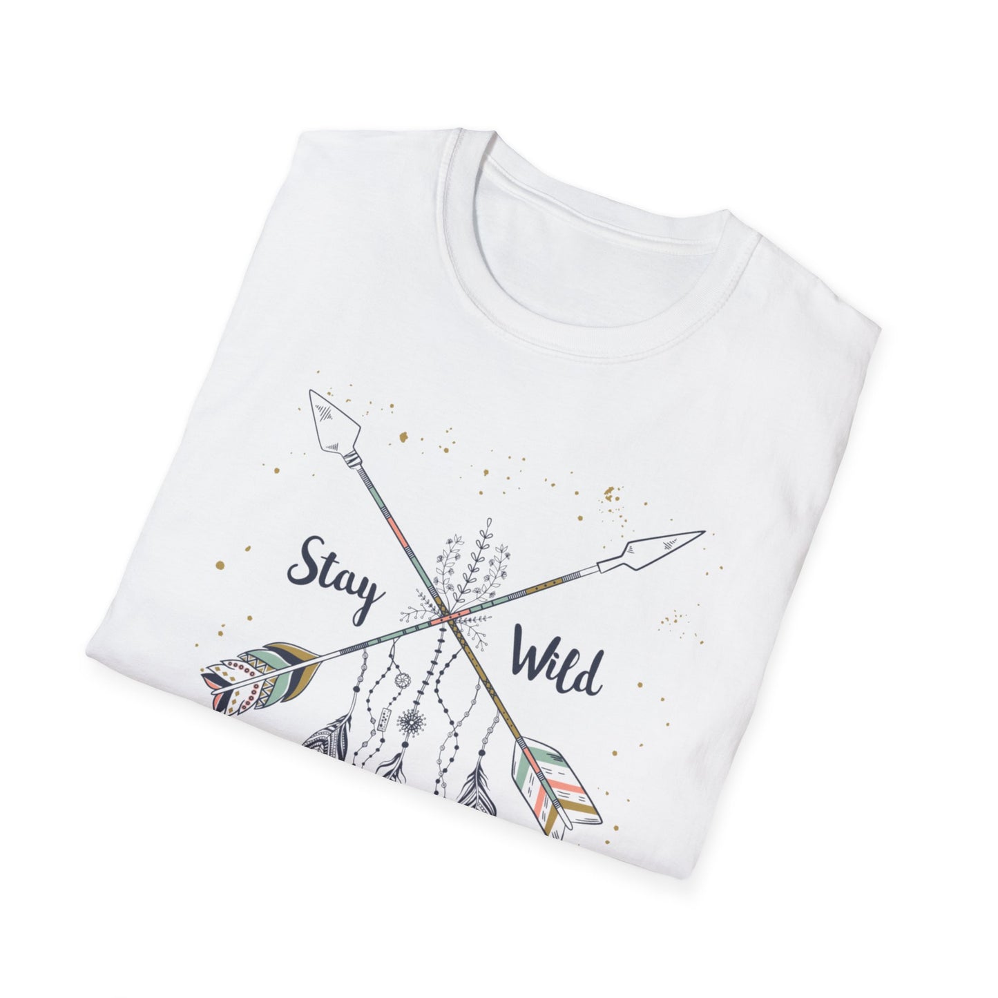 Stay Wild Unisex Softstyle T-Shirt - Adventure & Freedom Vibe