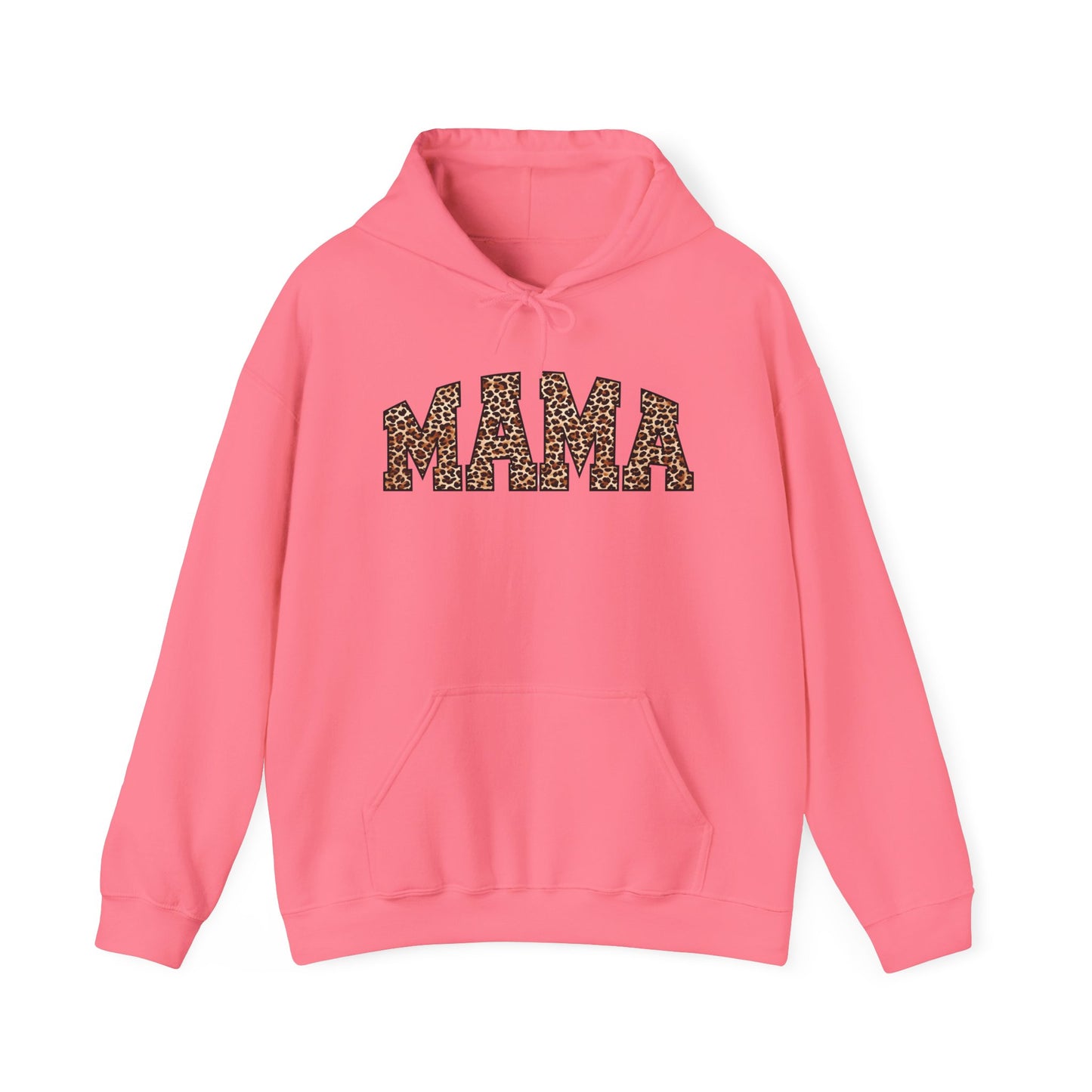 Mama Leopard Print Hoodie - Cozy Unisex Sweatshirt for Moms