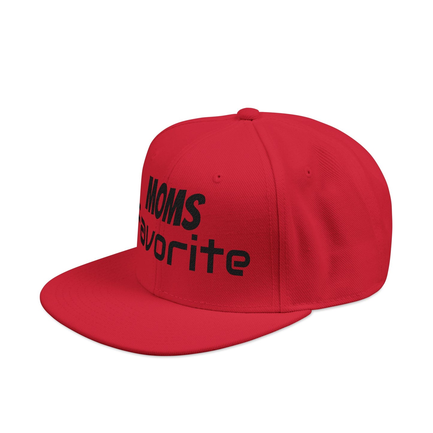MOM'S FAVORITE Snapback Hat | Stylish Embroidered Cap for Moms | Perfect Gift for Mother's Day, Birthdays, Family Outings, Casual Wear