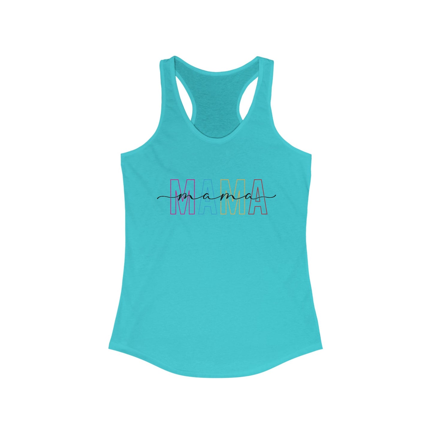 Mama Racerback Tank - Stylish Women's Fitness Top