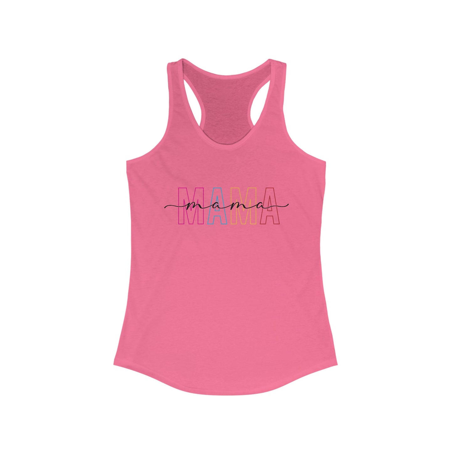 Mama Racerback Tank - Stylish Women's Fitness Top