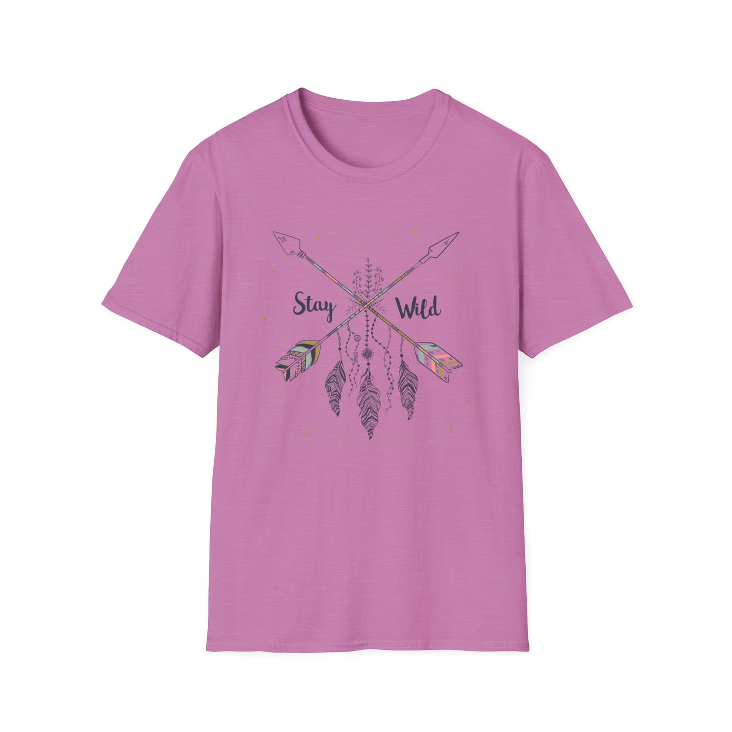 Stay Wild Unisex Softstyle T-Shirt - Adventure & Freedom Vibe