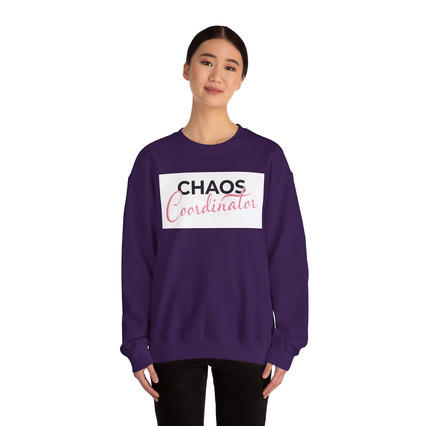 Chaos Coordinator Crewneck Sweatshirt - Unisex Heavy Blend™