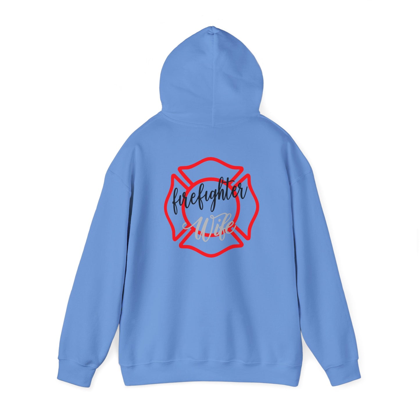 Firefighter Wife Hooded Sweatshirt – Cozy Apparel for Proud Partners
