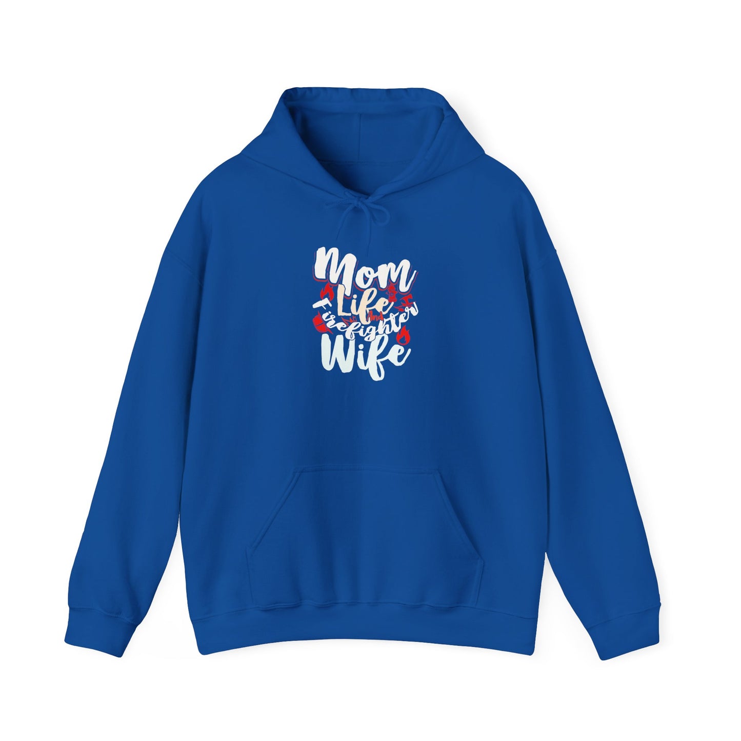 Mom Life Unisex Heavy Blend™ Hooded Sweatshirt - Perfect Gift for Wives