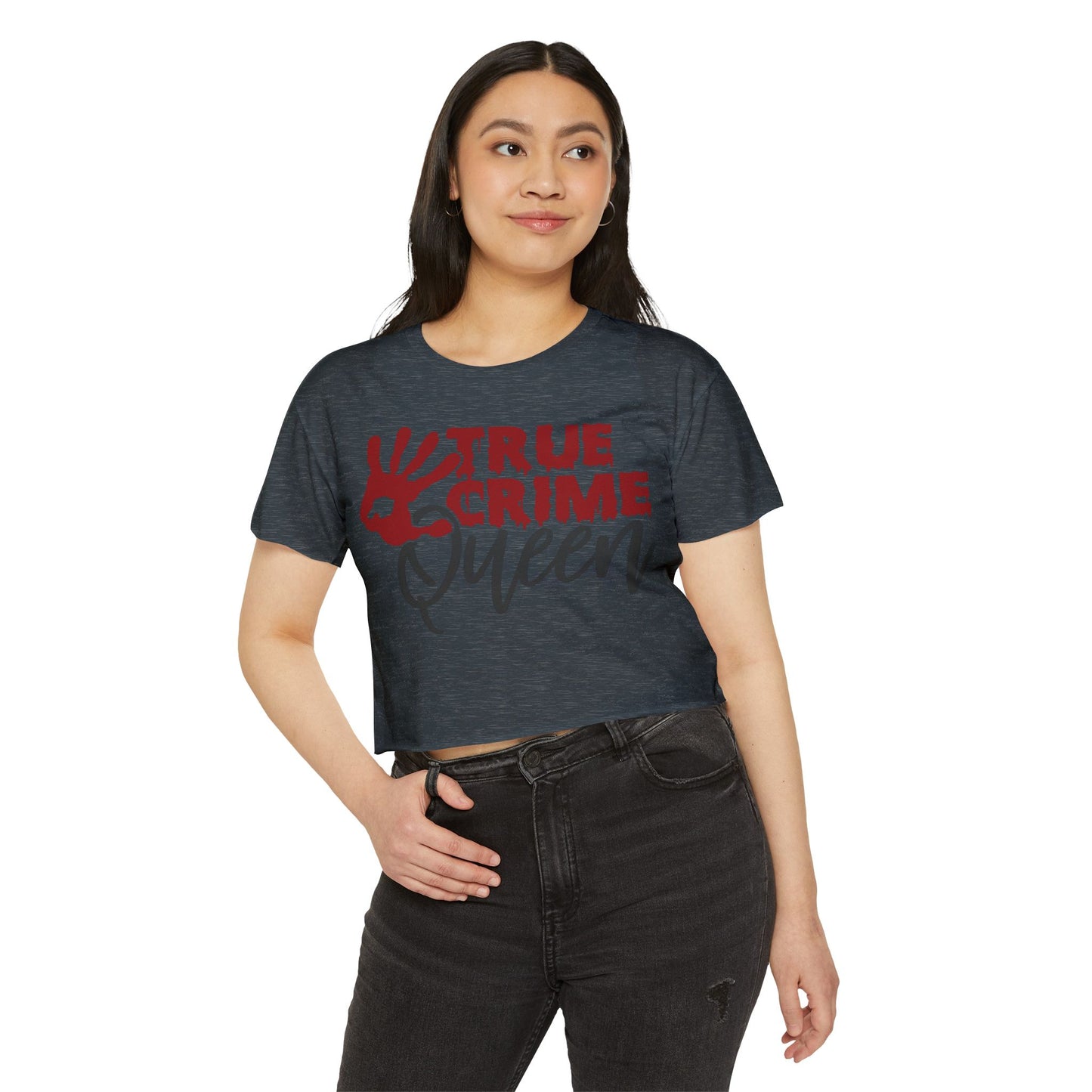 Cropped Festival T-Shirt: True Crime