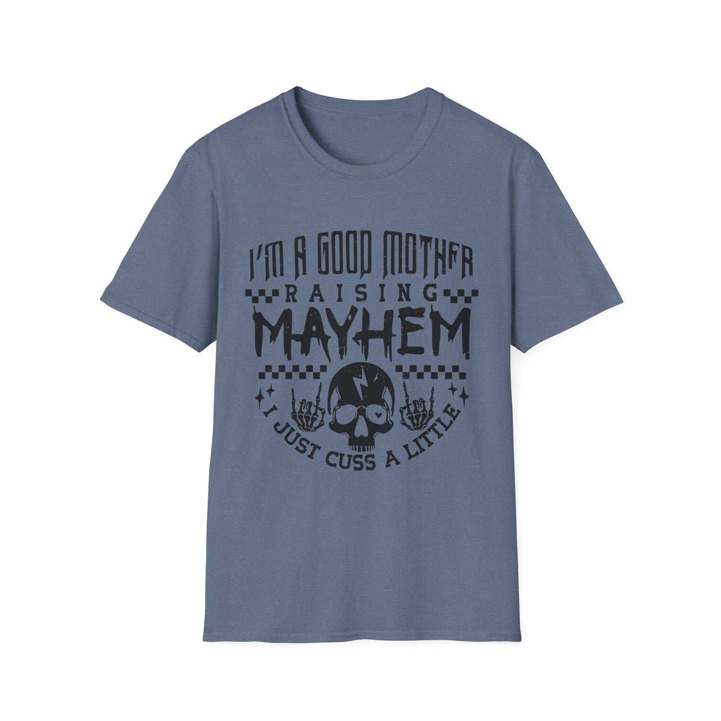 Unisex Softstyle T-Shirt, Fun Parent Shirt, Motherhood Humor Tee, Gift for Moms, Casual Everyday Wear, Mother's Day Gift