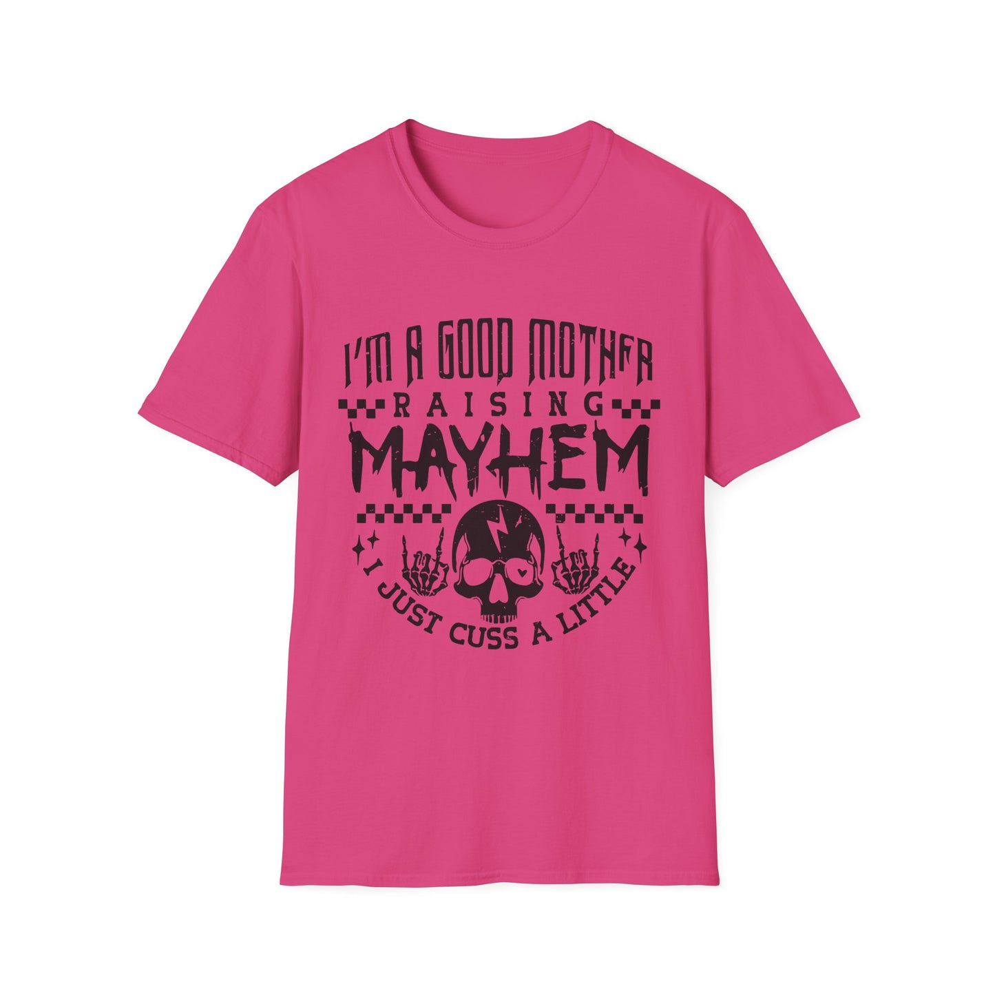 Unisex Softstyle T-Shirt, Fun Parent Shirt, Motherhood Humor Tee, Gift for Moms, Casual Everyday Wear, Mother's Day Gift