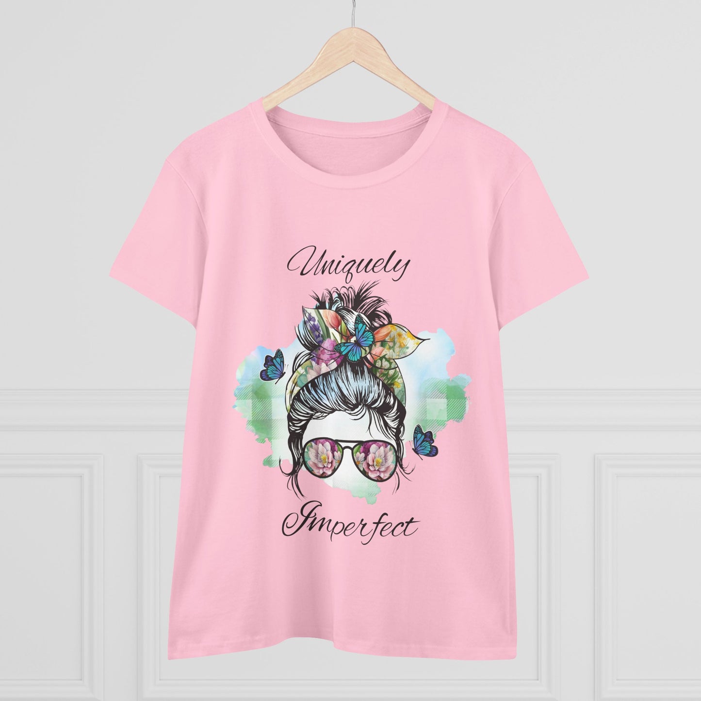 Women's Uniquely Imperfect Graphic Tee - Midweight Cotton Shirt