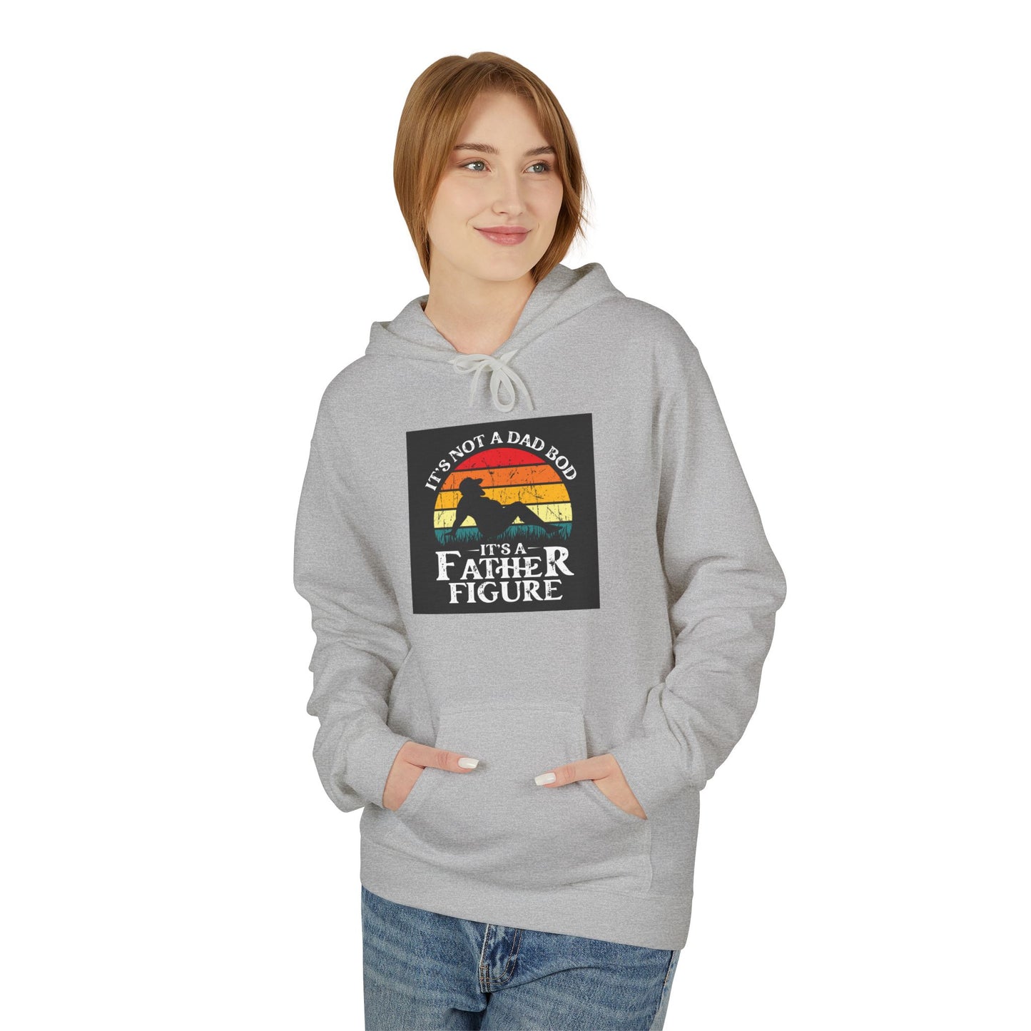 Father Figure Retro Hoodie - Perfect Gift for Dads