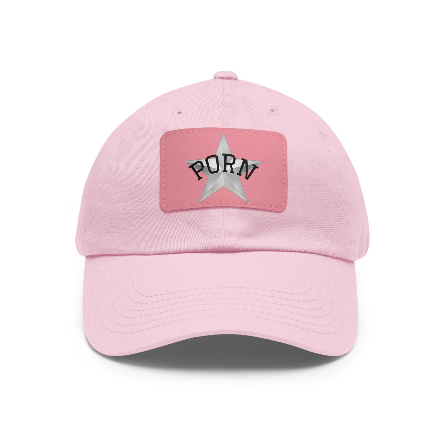 Stylish Dad Hat with Leather Patch, Casual Cap for Men, Summer Accessory, Fun Gift for Dads, Trendy Headwear. fun gifts for her, stylish womens hat