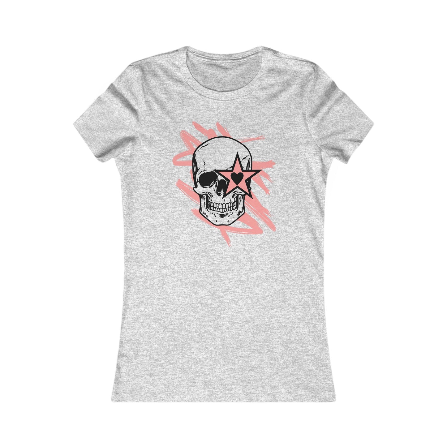 Edgy Skull Graphic Tee for Women - Perfect for Casual Outfits or Festivals