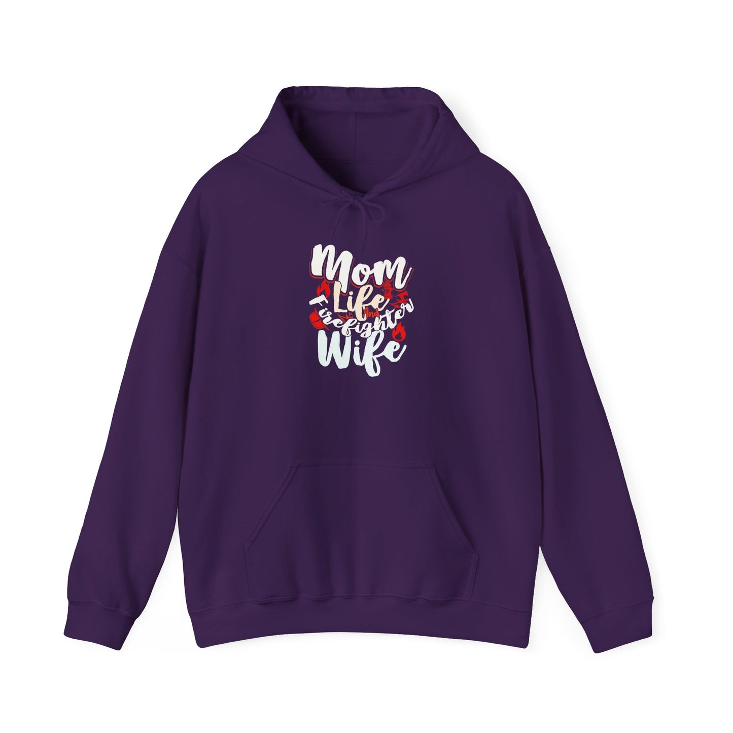 Mom Life Unisex Heavy Blend™ Hooded Sweatshirt - Perfect Gift for Wives