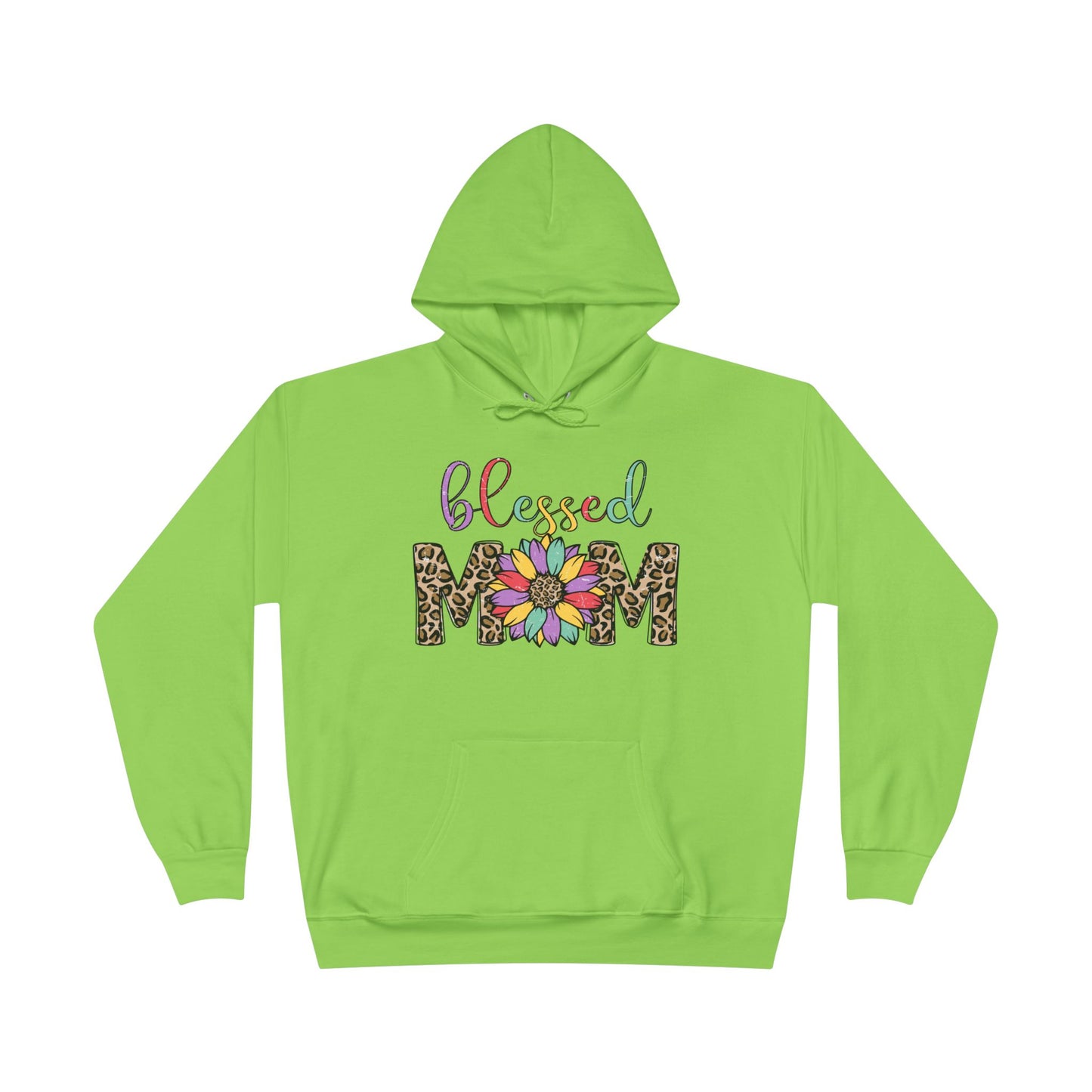 Blessed Mom Eco-Friendly Pullover Hoodie