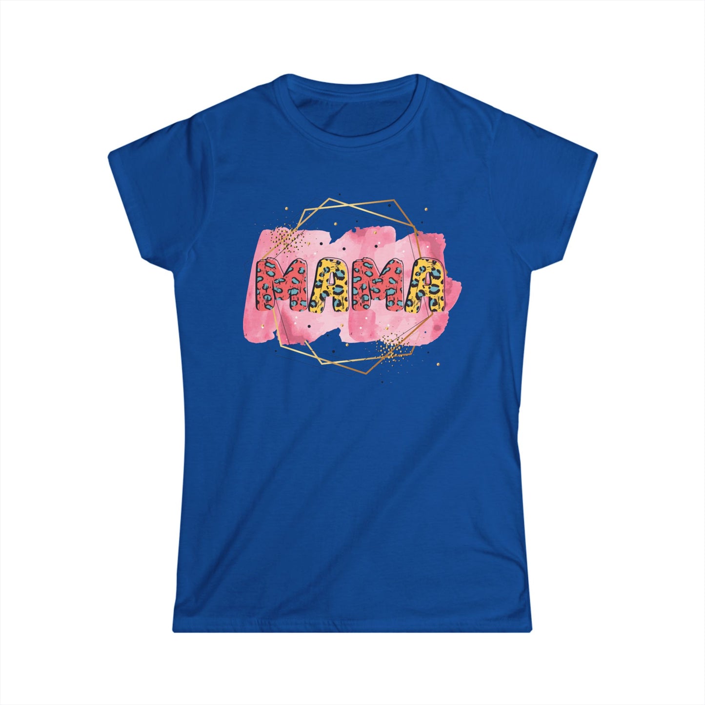 Mama Graphic Women's Softstyle Tee - Casual Comfort for Moms