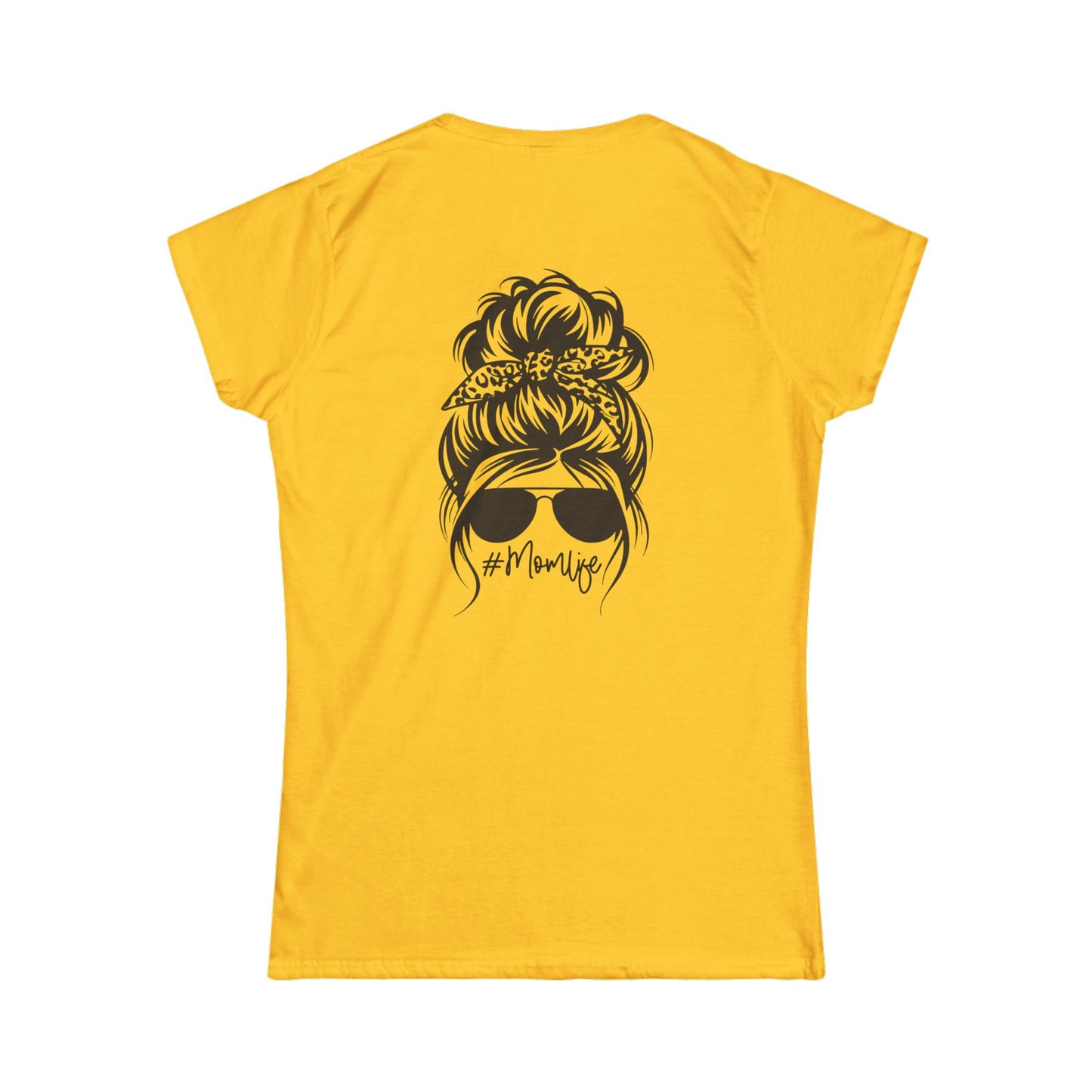 Mom Life Women's Softstyle Tee - Cute Graphic Tee for Mothers