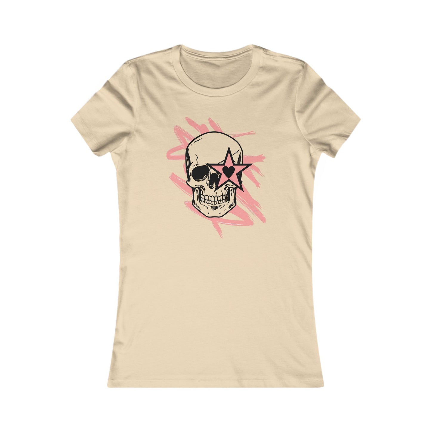 Edgy Skull Graphic Tee for Women - Perfect for Casual Outfits or Festivals