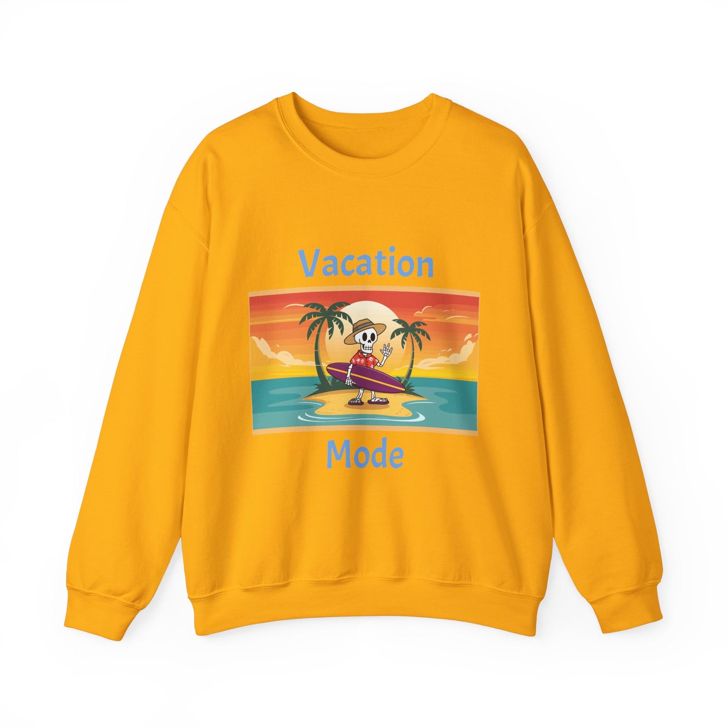 Vacation Mode Unisex Heavy Blend™ Crewneck Sweatshirt