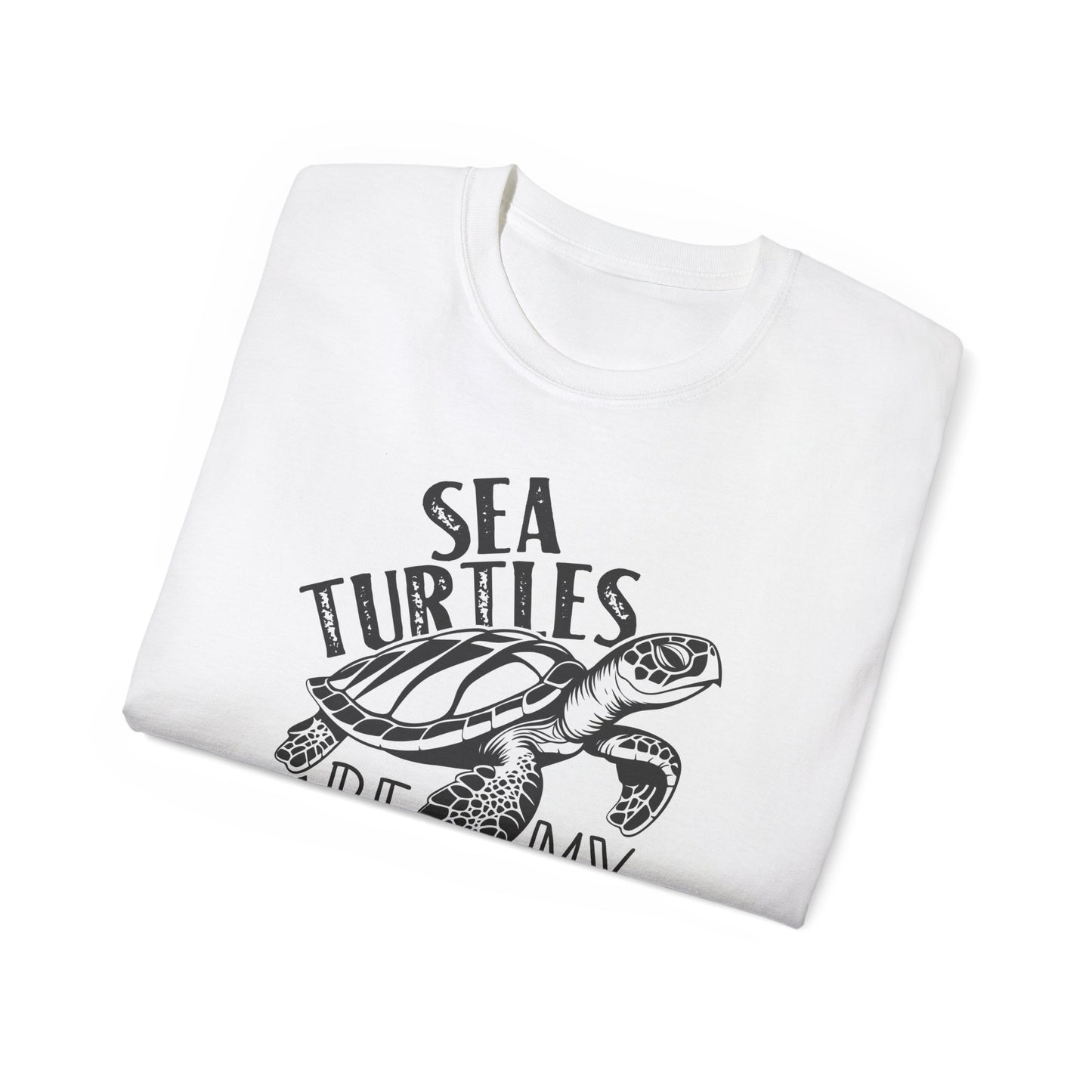 Sea Turtles Spirit Animal Unisex Ultra Cotton Tee - Eco-Friendly Nature Shirt