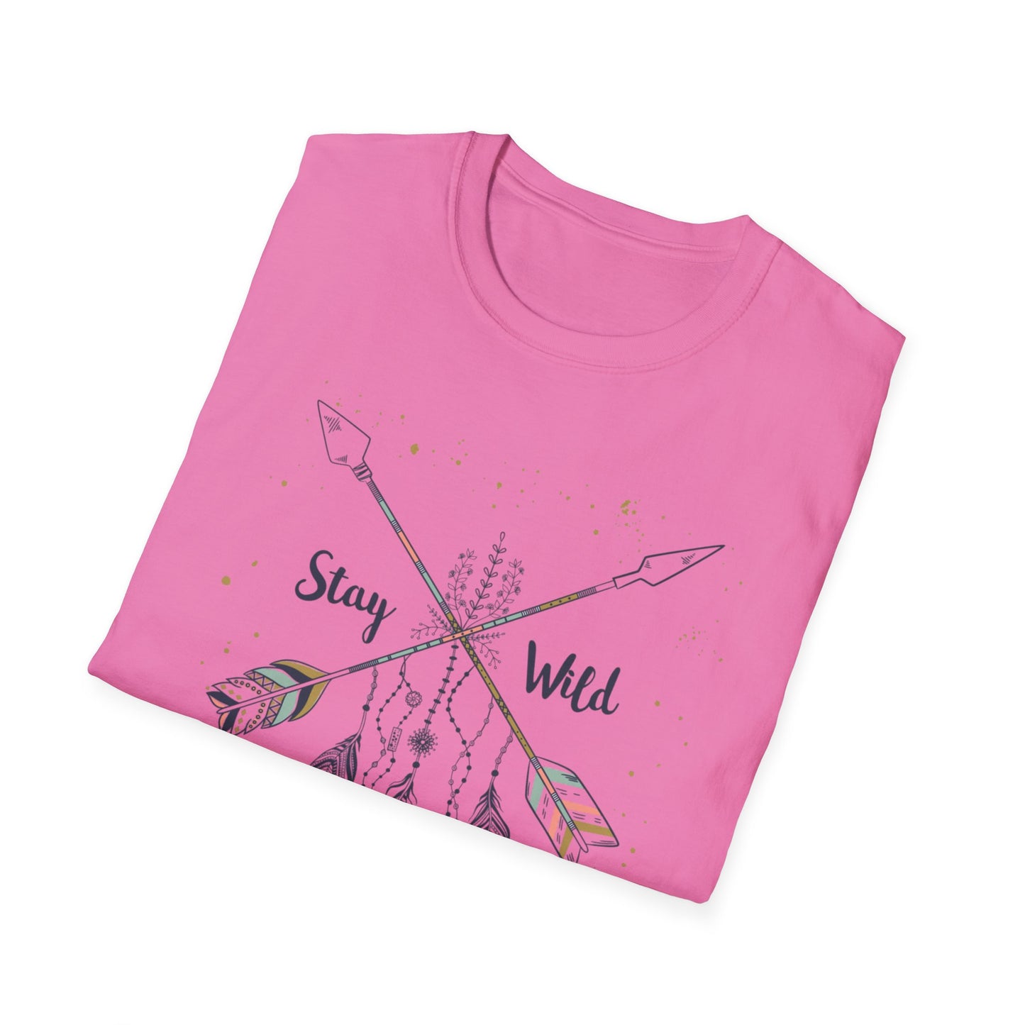Stay Wild Unisex Softstyle T-Shirt - Adventure & Freedom Vibe