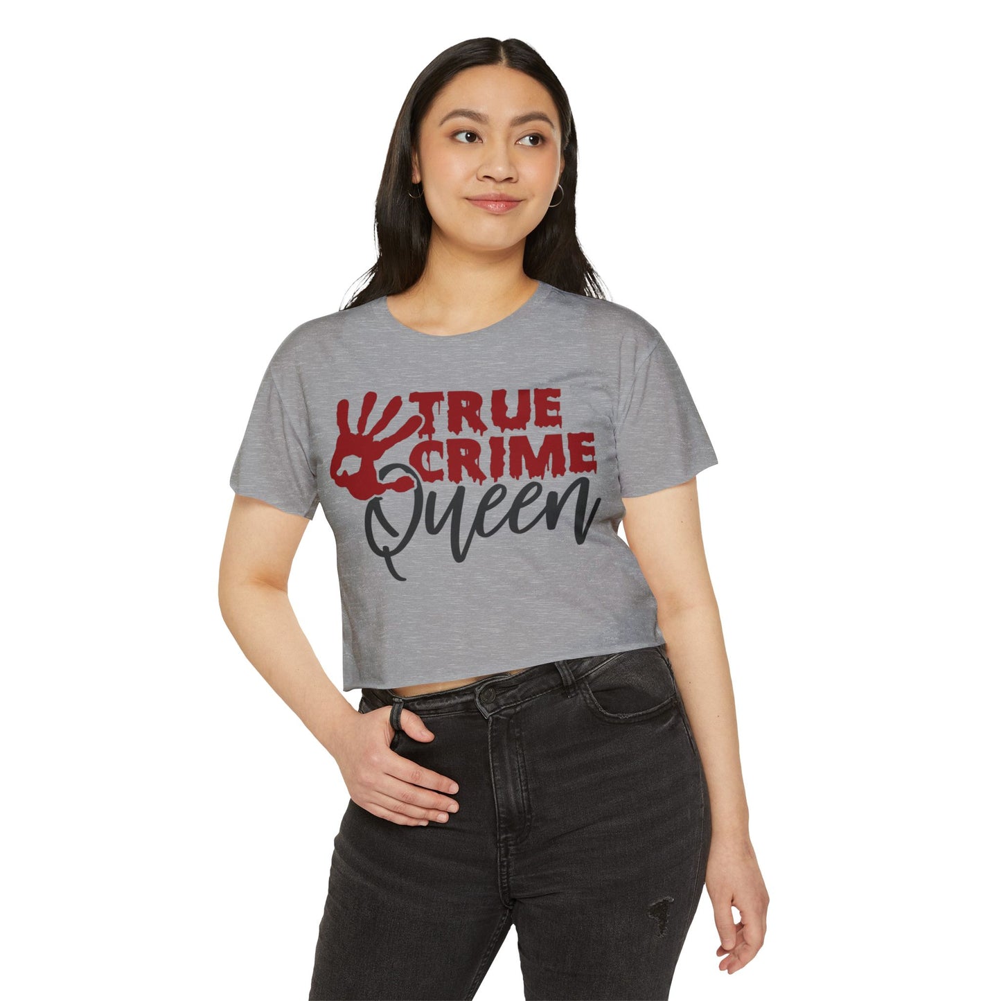 Cropped Festival T-Shirt: True Crime