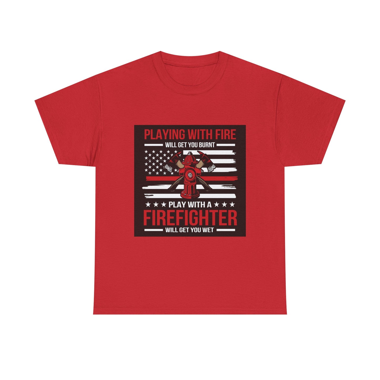 Firefighter Humor Unisex Heavy Cotton Tee | Perfect Gift for Firefighters