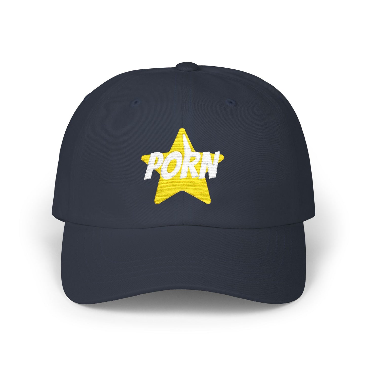 Playful Dad Cap with 'PORN' Design - Trendy Unisex Hat for Casual Wear, Great Gift for Him, Perfect for Summer Events, Festivals, funny hat, statement hat, gifts for her