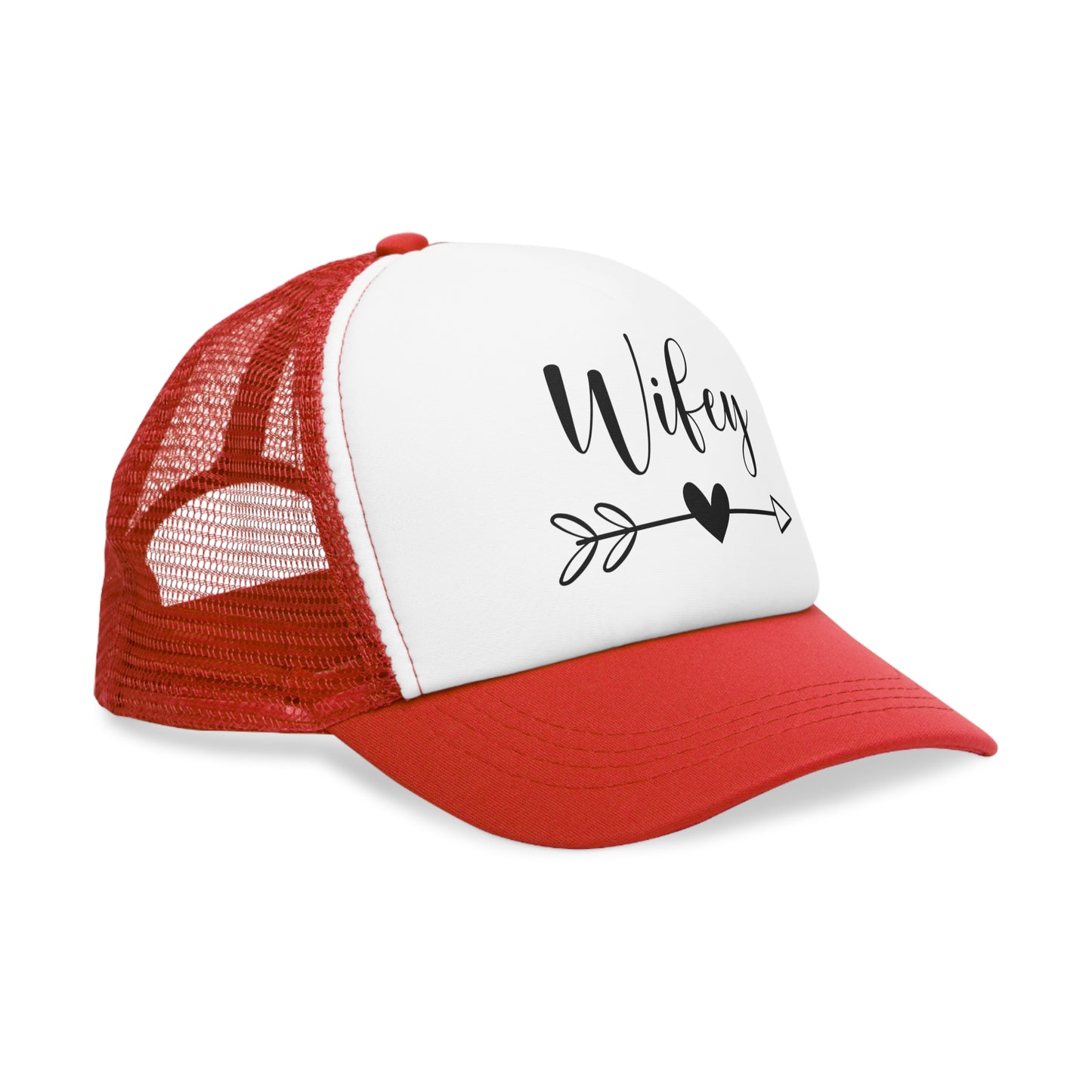 Wifey Mesh Cap - Fun Accessory for Newlyweds, Cute Gift for Bridal Showers, Wedding Gifts, Everyday Wear, Stylish Summer Hat