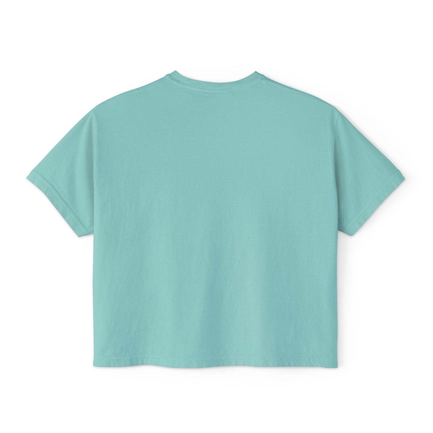 Women's Boxy Tee - Relax We're All Crazy Funny Graphic Top