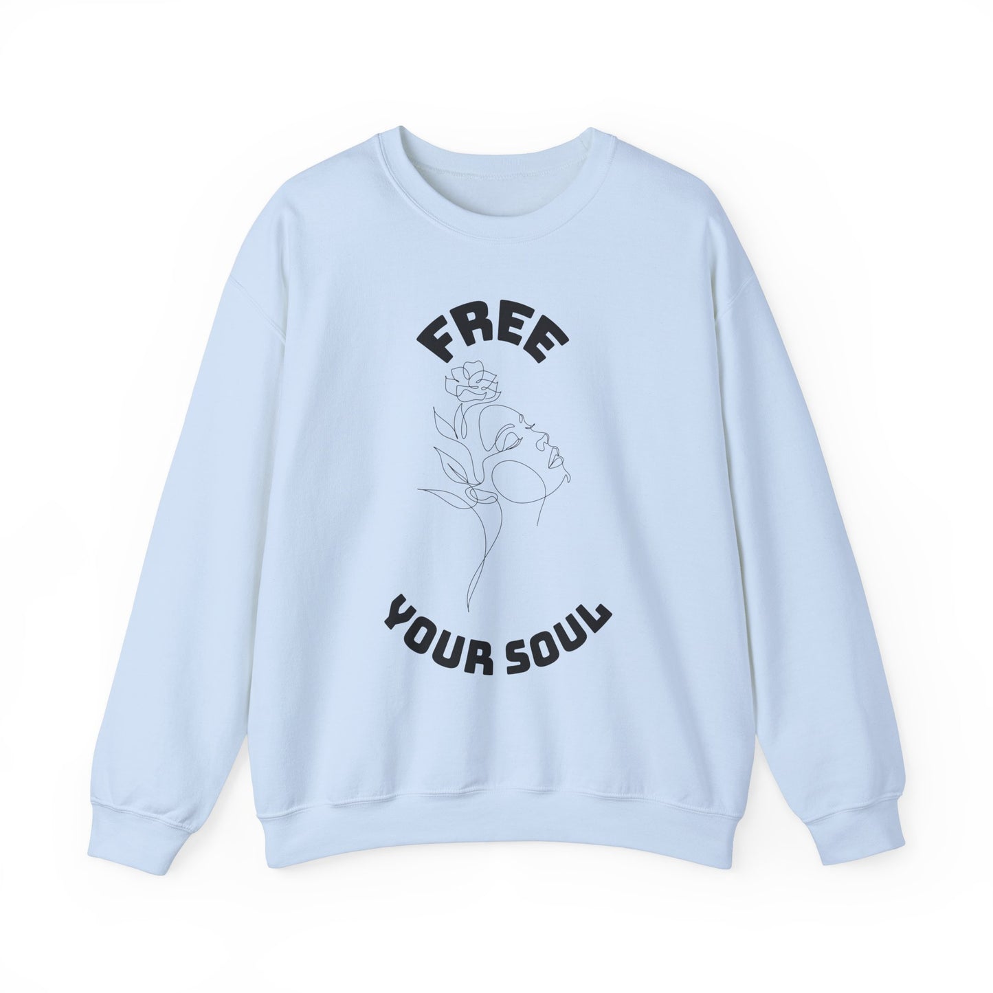 Free Your Soul Crewneck Sweatshirt - Unisex Heavy Blend™
