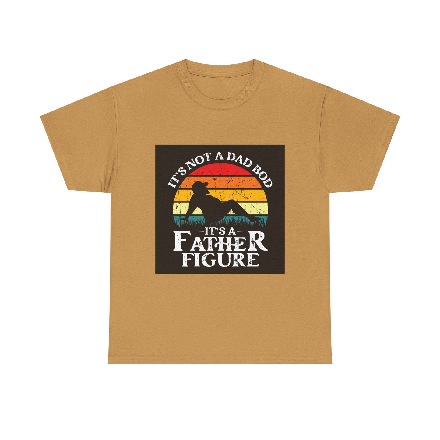 Father Figure Unisex Heavy Cotton Tee - Perfect Gift for Dads, Celebrating Fatherhood