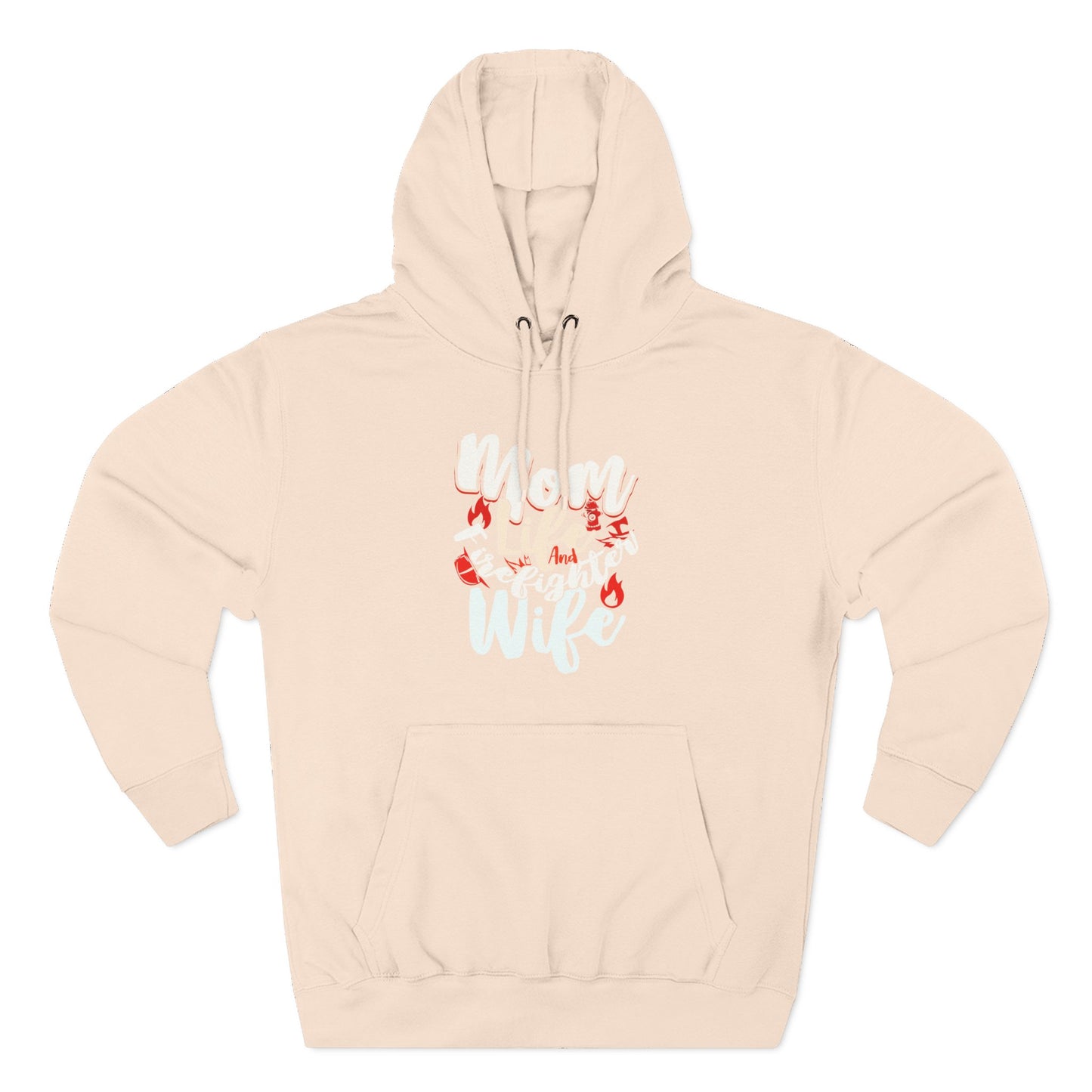 Cozy 'Mom Life' Fleece Hoodie for Wives - Perfect Gift for Mother’s Day