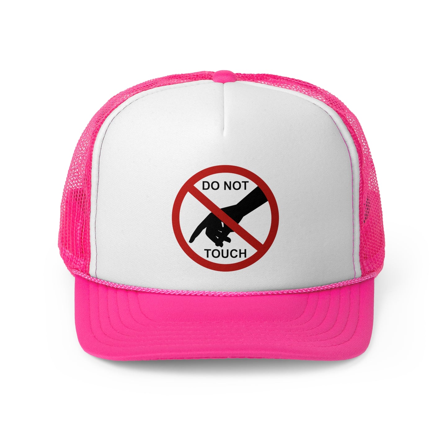 Protest Trucker Cap: Do Not Touch, Funny Cap, Graphic Hat, Gift for Him/Her, Casual Outdoors Gear