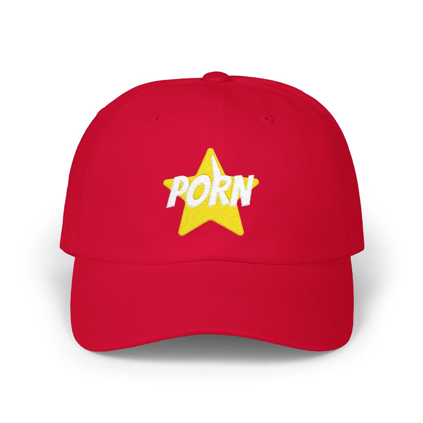 Playful Dad Cap with 'PORN' Design - Trendy Unisex Hat for Casual Wear, Great Gift for Him, Perfect for Summer Events, Festivals, funny hat, statement hat, gifts for her