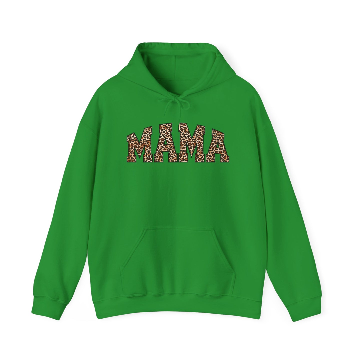 Mama Leopard Print Hoodie - Cozy Unisex Sweatshirt for Moms