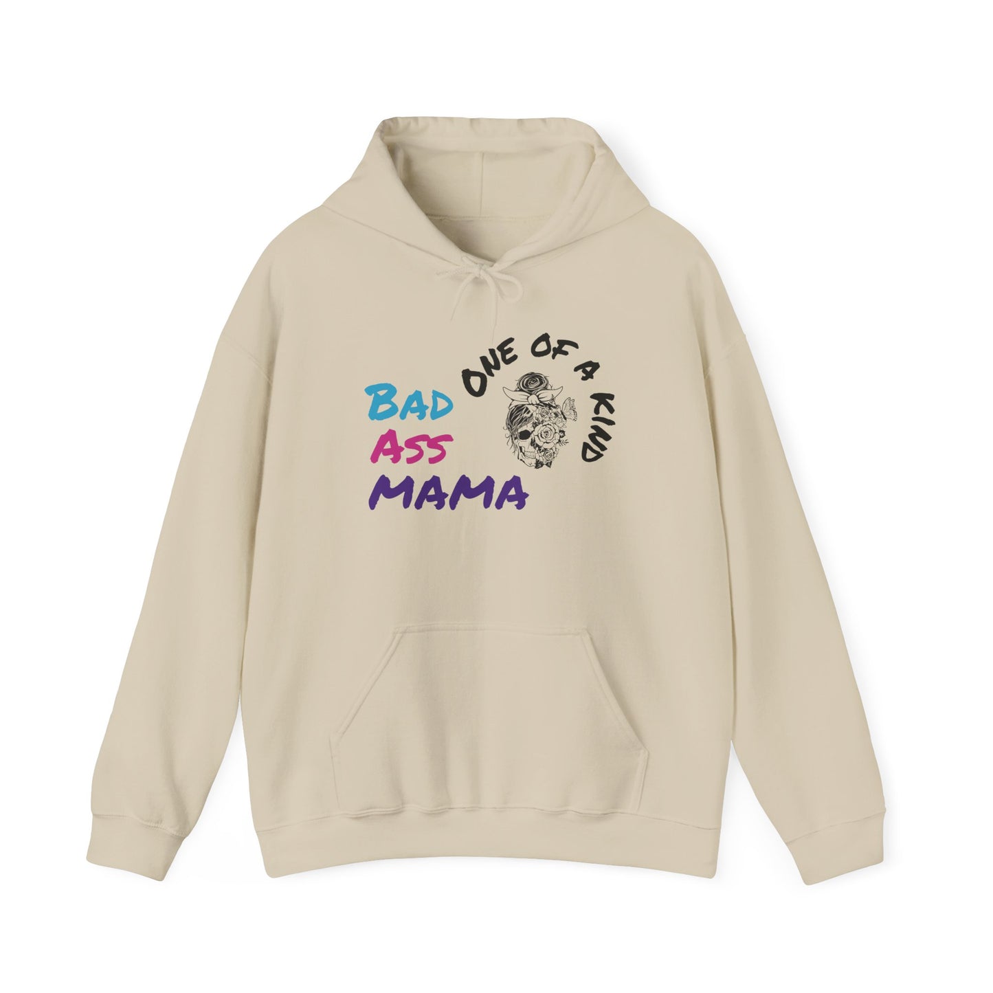 Bad Ass Mama Unisex Hoodie - One of a Kind Heavy Blend Sweatshirt