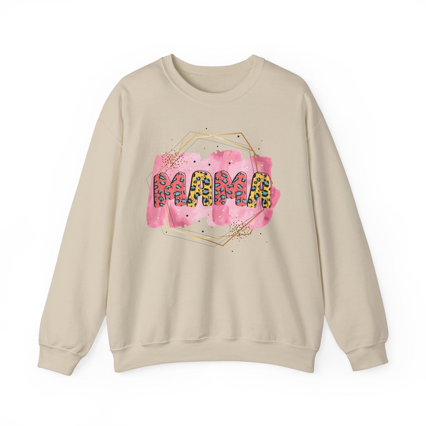 Mama Pride Crewneck Sweatshirt - Trendy Unisex Heavy Blend