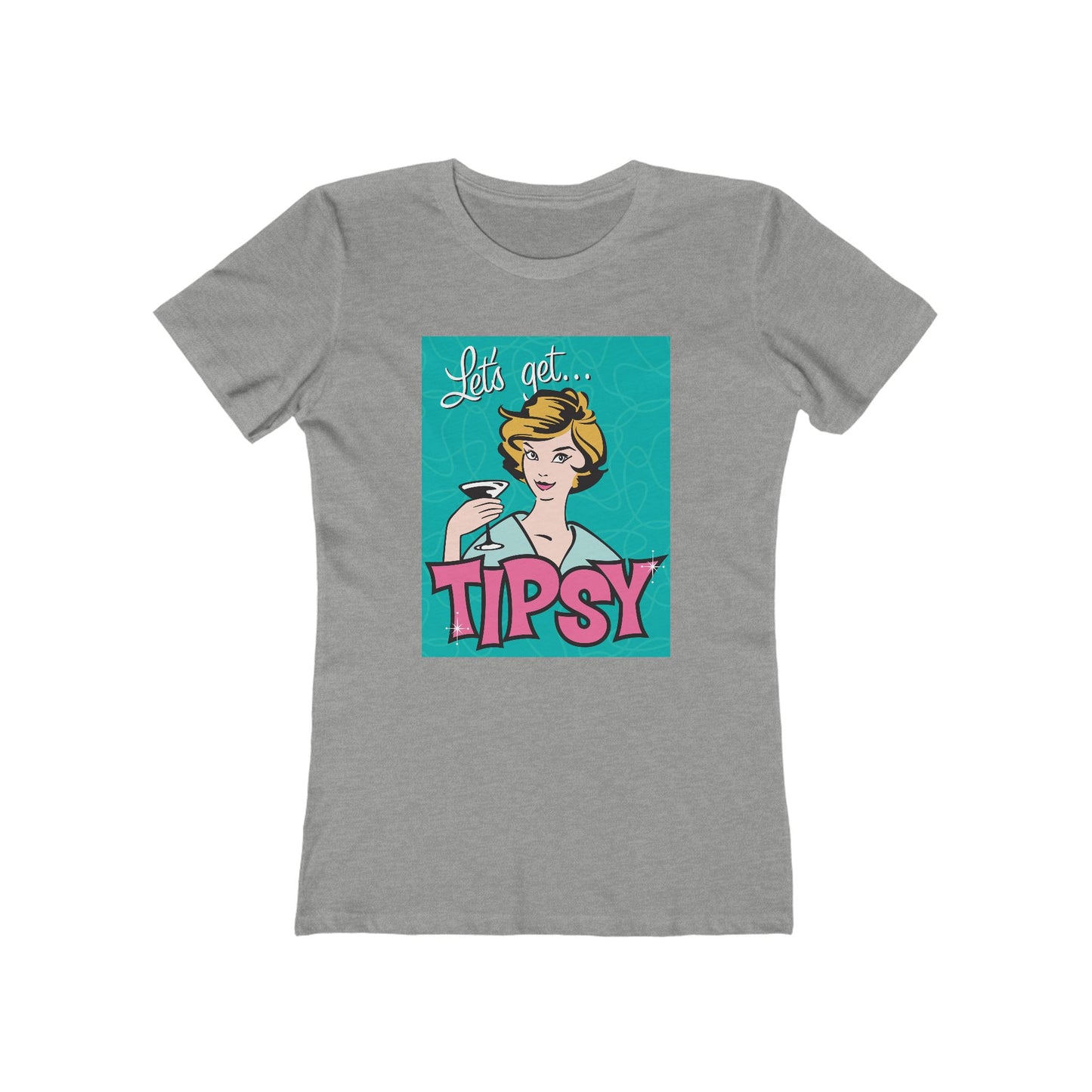 Tipsy Vibes T-Shirt for Women, Cute Funny Tee, Party Shirt, Gift for Friends, Casual Wear, Birthday Present, Girls Night Out