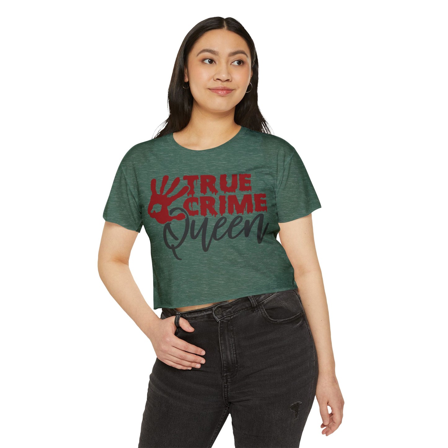 Cropped Festival T-Shirt: True Crime