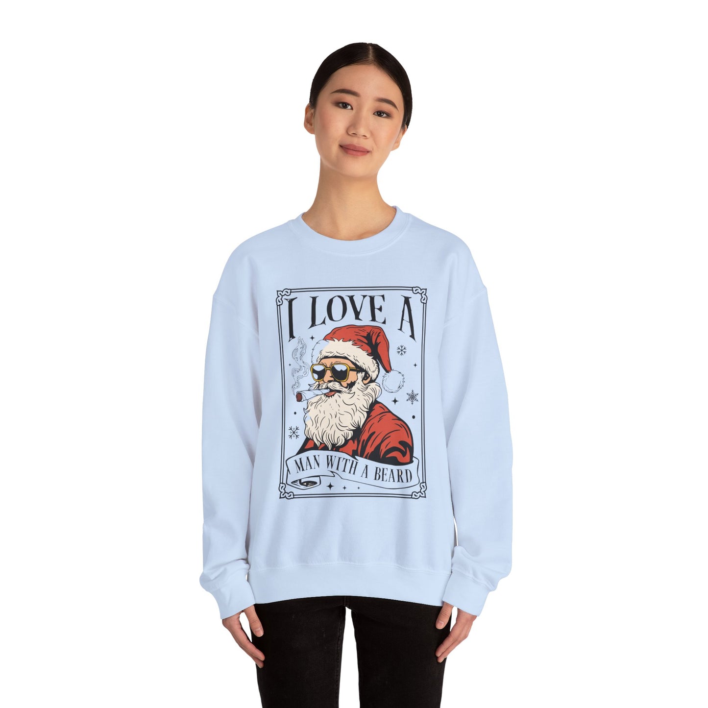 Sweatshirt - Cozy Holiday Crewneck, Christmas Gift, Unisex Pullover, Santa Vibes, Festive Apparel, Christmas, gift for her
