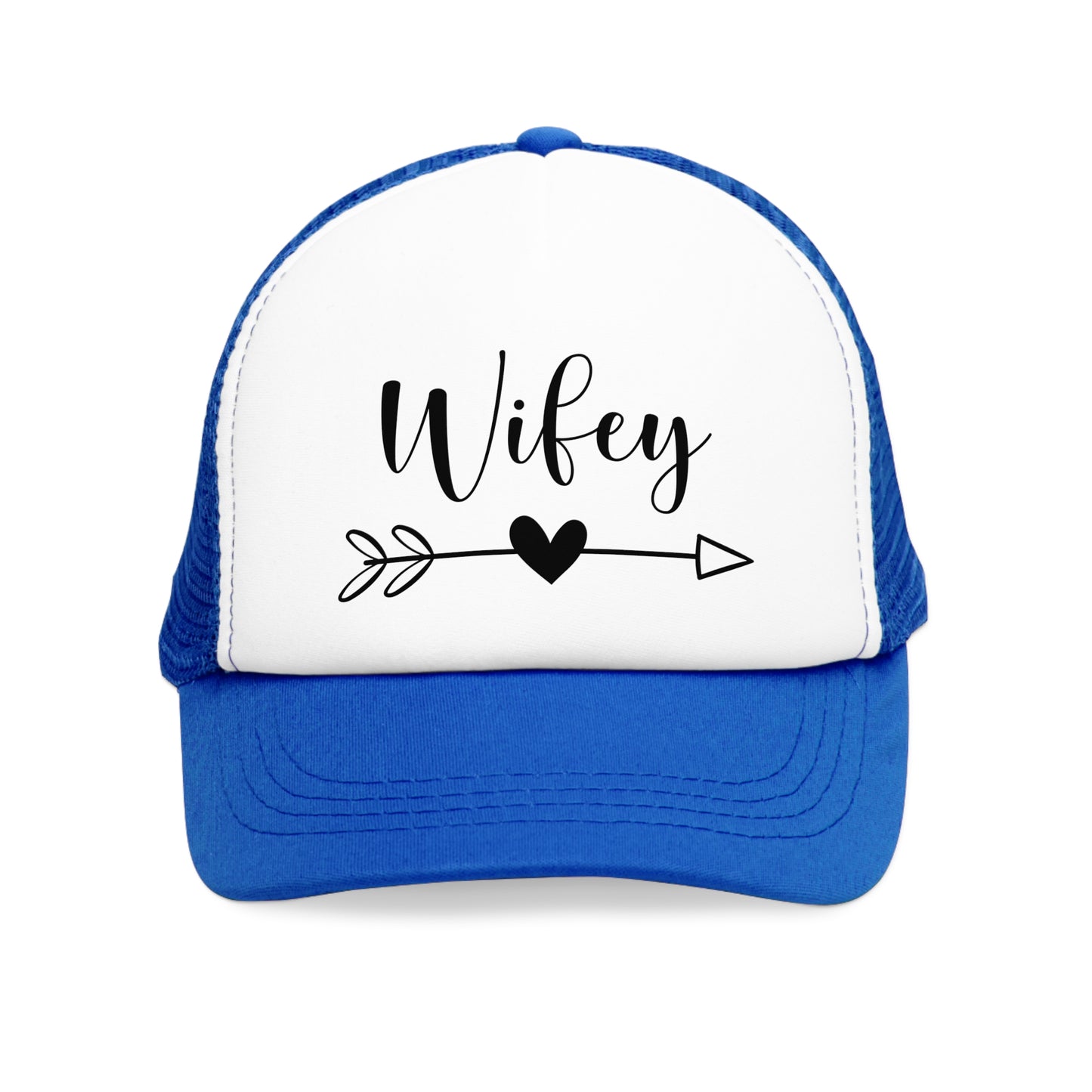Wifey Mesh Cap - Fun Accessory for Newlyweds, Cute Gift for Bridal Showers, Wedding Gifts, Everyday Wear, Stylish Summer Hat