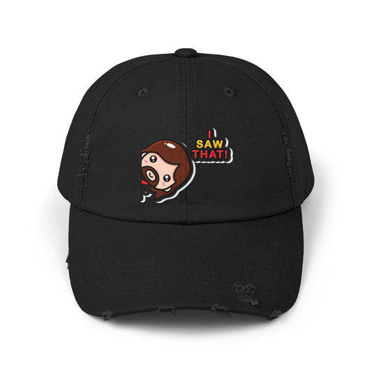 Trendy Distressed Cap, Casual Hat for Everyday Wear, Funny Gift for Him or Her, Cool Summer Accessory, Ideal for Birthdays or Parties