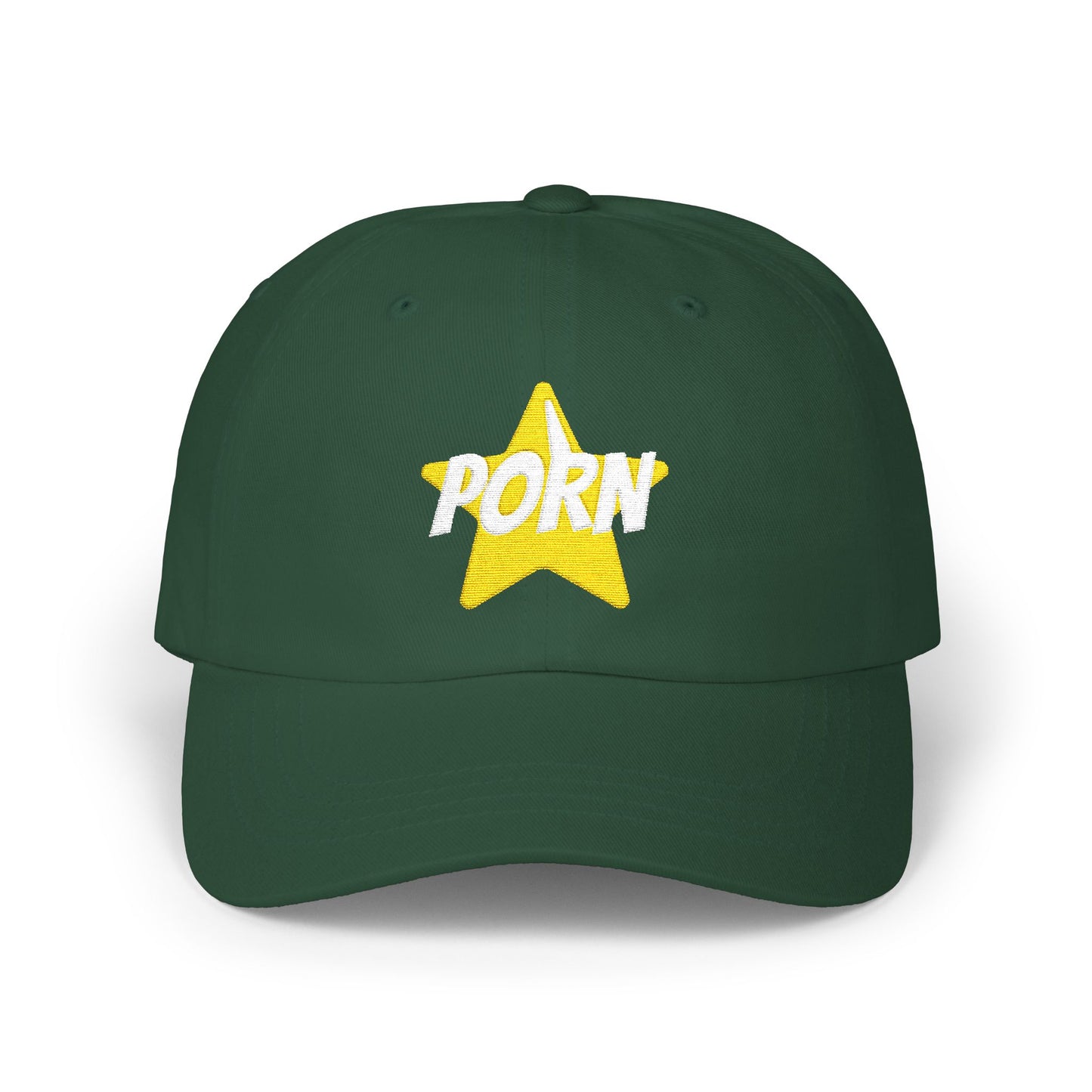 Playful Dad Cap with 'PORN' Design - Trendy Unisex Hat for Casual Wear, Great Gift for Him, Perfect for Summer Events, Festivals, funny hat, statement hat, gifts for her