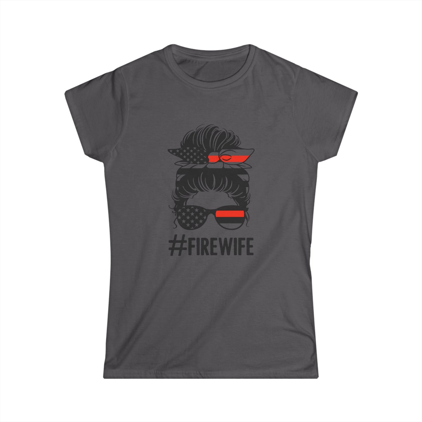 Women's Tee Firefighter Wife T-Shirt