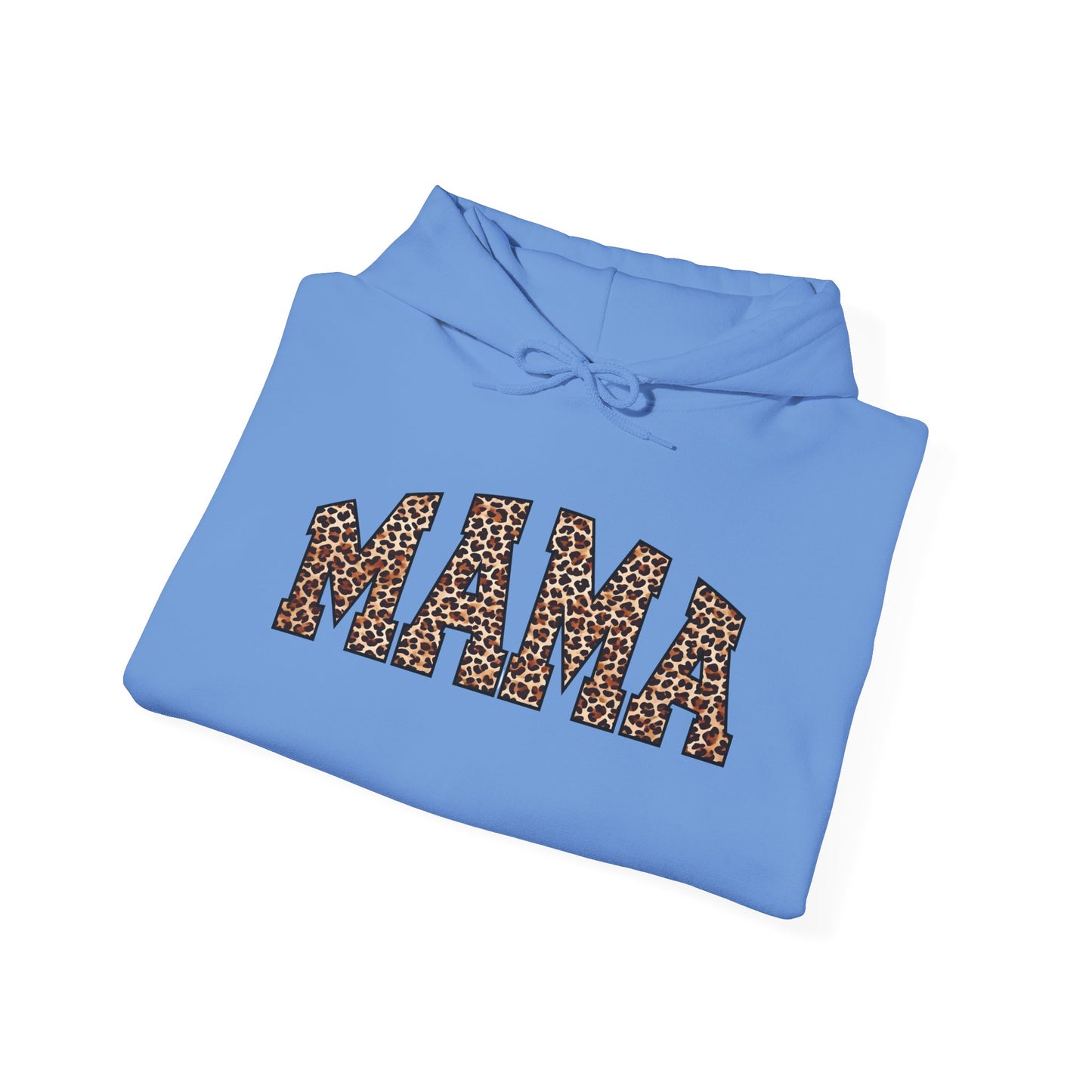 Mama Leopard Print Hoodie - Cozy Unisex Sweatshirt for Moms