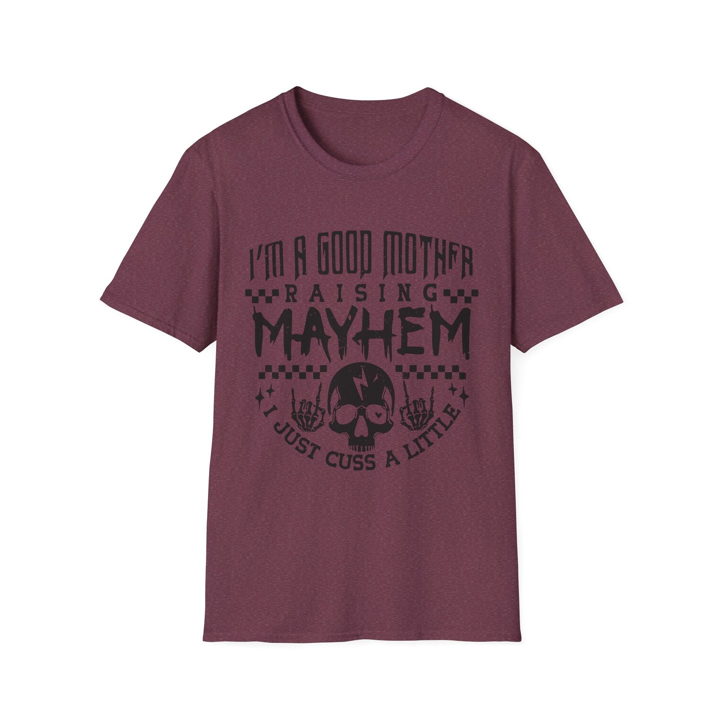 Unisex Softstyle T-Shirt, Fun Parent Shirt, Motherhood Humor Tee, Gift for Moms, Casual Everyday Wear, Mother's Day Gift