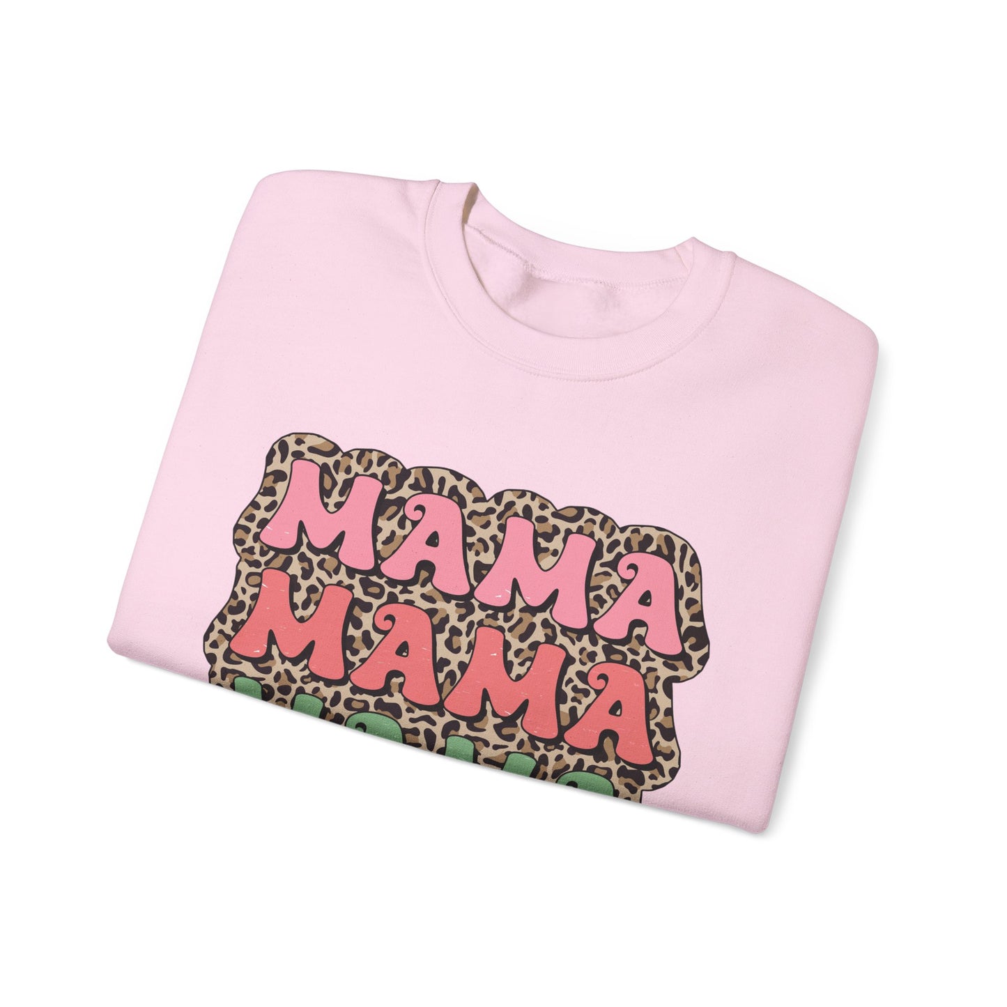 Mama Graphic Crewneck Sweatshirt - Stylish and Cozy for Moms