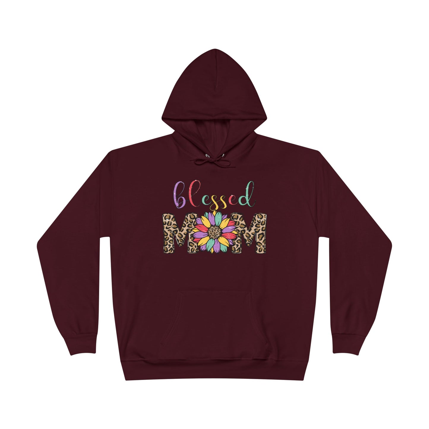 Blessed Mom Eco-Friendly Pullover Hoodie