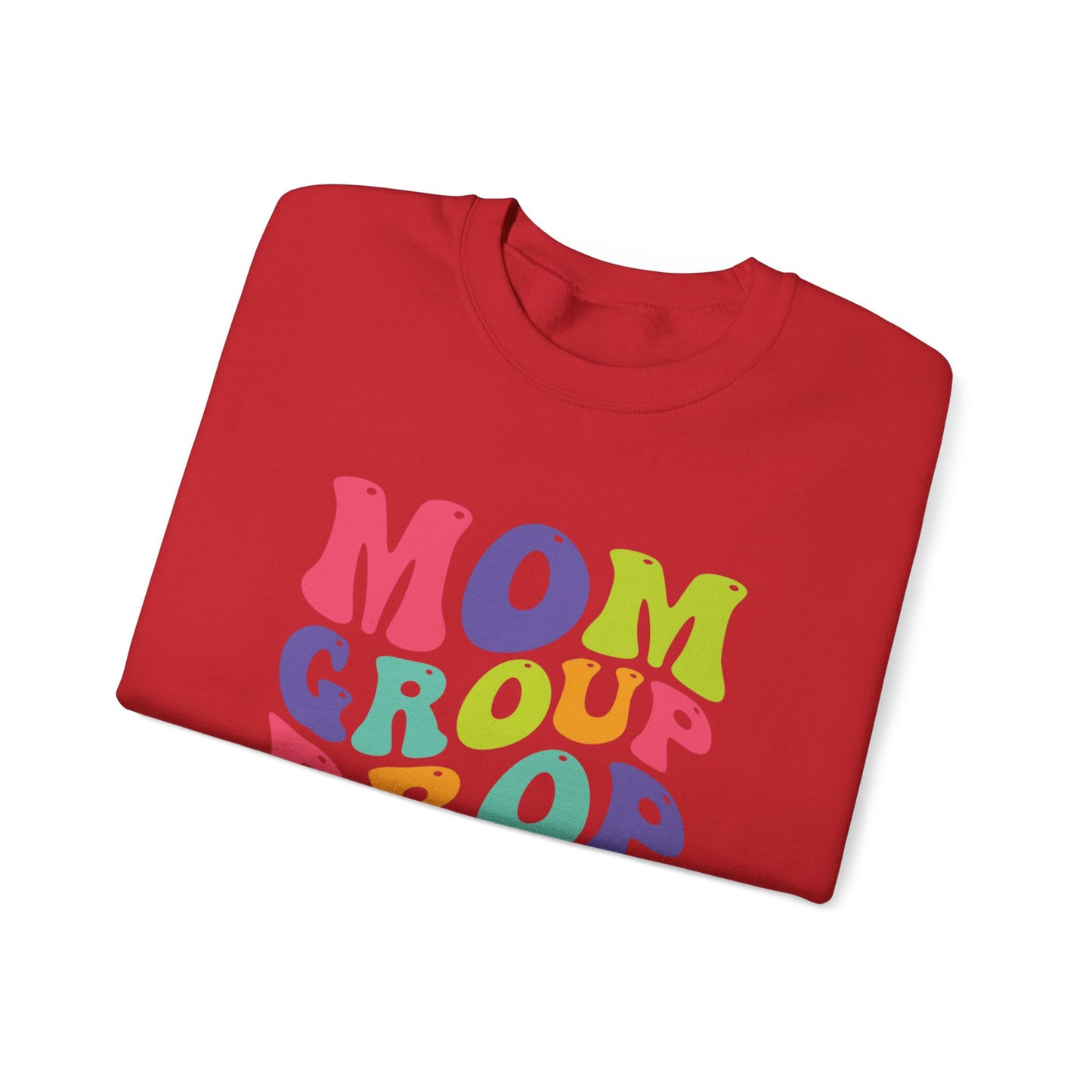 Mom Group Dropout Sweatshirt, Cozy Crewneck, Perfec for Moms, Gift for Mother's Day, Casual Wear, Fun Family Gatherings, gift for her